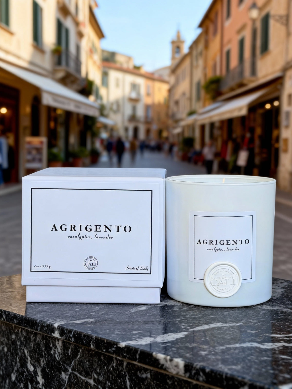 Agrigento - 9 oz candle (eucalyptus, lavender)