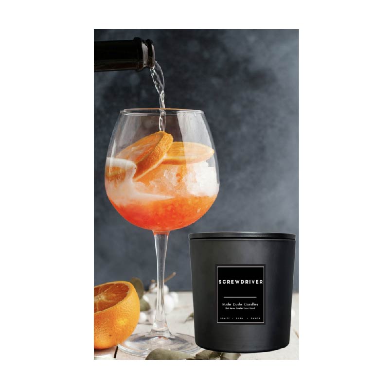SCREWDRIVER - Candle 18 oz - 512 g