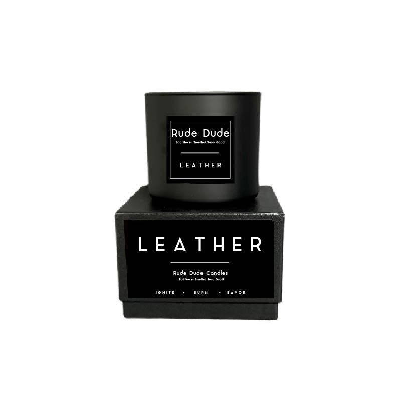 Rude Dude LEATHER - Candle 18 oz - 512 g