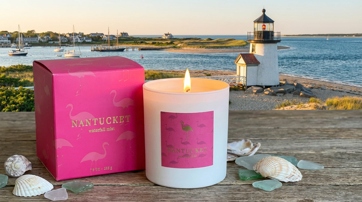 Nantucket - Coastal Living 9 oz candle (waterfall mist)