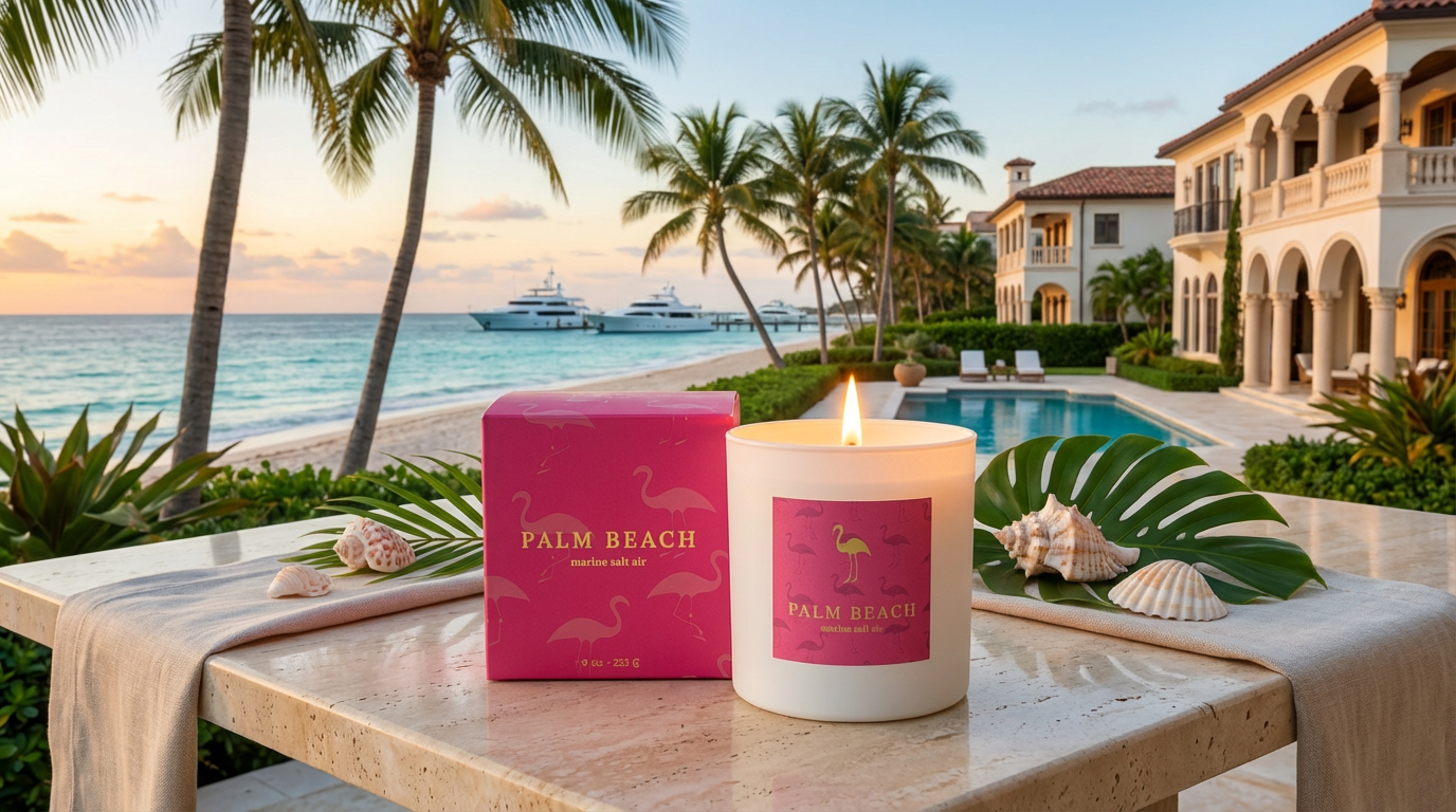 Palm Beach - Coastal Living 9 oz candle (marine salt air)