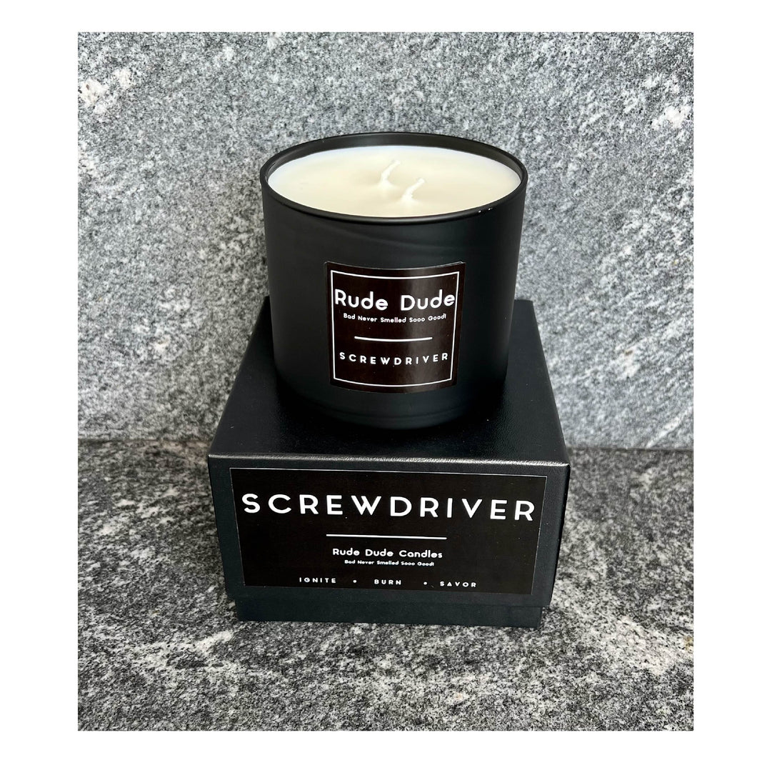 Rude Dude SCREWDRIVER - Candle 18 oz - 512 g