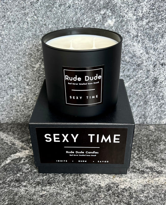 Rude Dude SEXY TIME - Candle 18 oz - 512 g