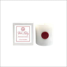 Load image into Gallery viewer, Winter Holiday - White Pine Spruce &amp; Cedarwood  9 oz Soy Candle - Scents of Sicily Collection
