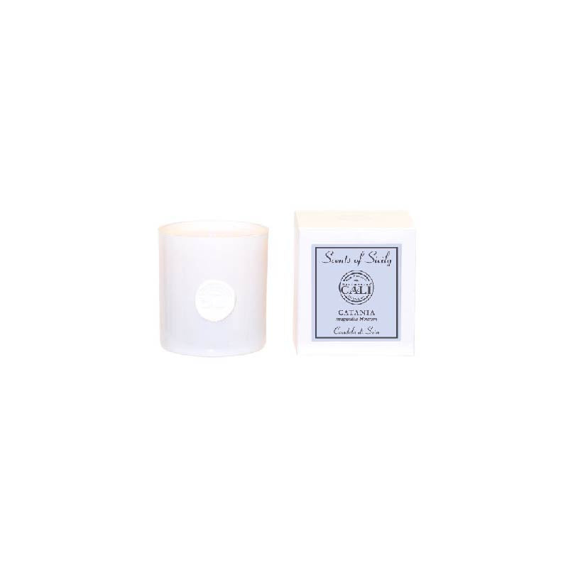 Scents of Sicily Collection - 9 oz soy candle - Catania (magnolia blossom)