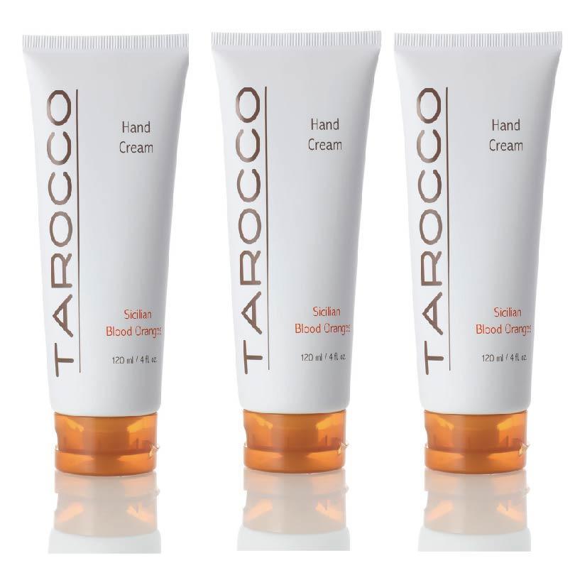 Tarocco Hand Cream 120 ml / 4.0 fl. oz.- (3 Pack Special)