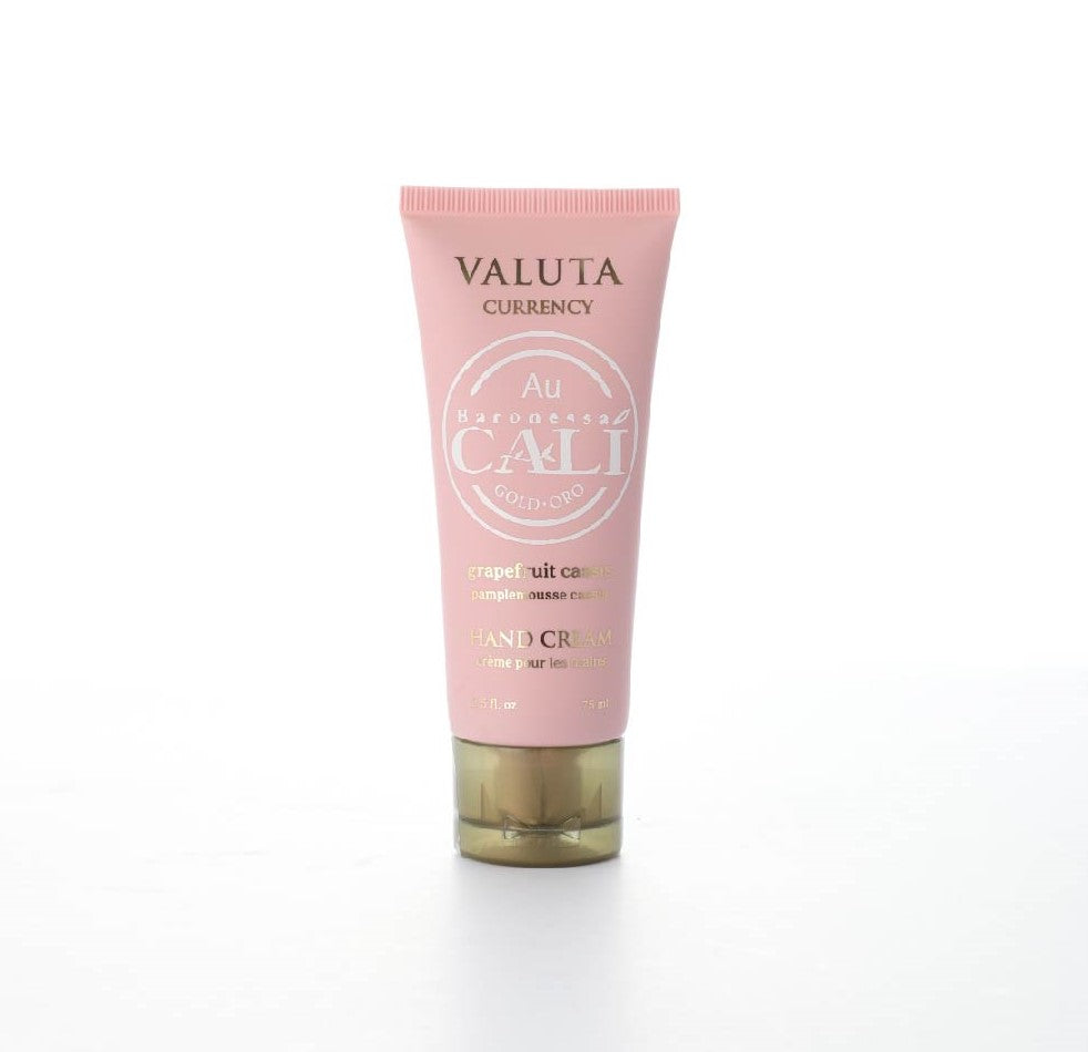 Valuta GOLD Hand Cream - 2.5 fl oz / 75ml - Grapefruit Cassis