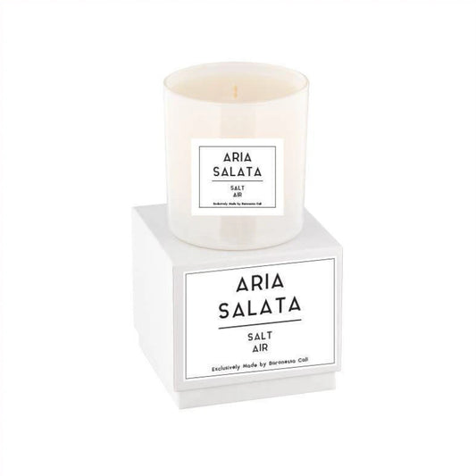Linea Lusso Collection - 9 oz soy candle - Salt Air