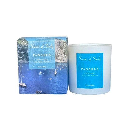 PANAREA - 9 oz Candle (Seasons of Sicily) Signature Summer Scent