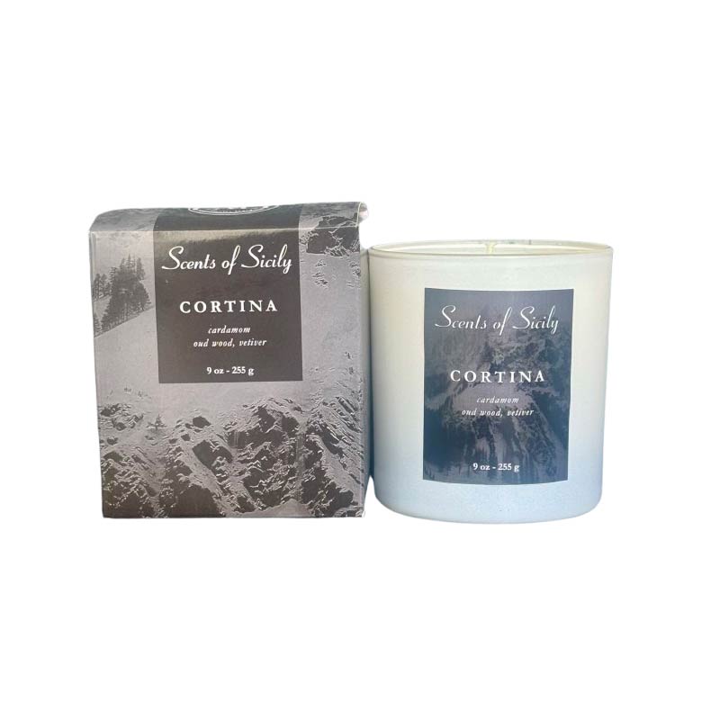 CORTINA - 9 oz Candle (Seasons of Sicily) Signature Winter Scent