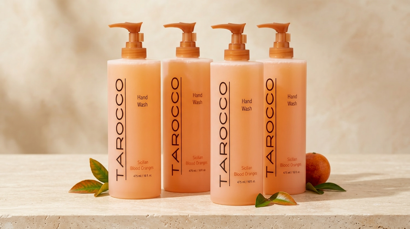Tarocco Hand Wash 500 ml / 16.9 fl. oz. 4 PACK