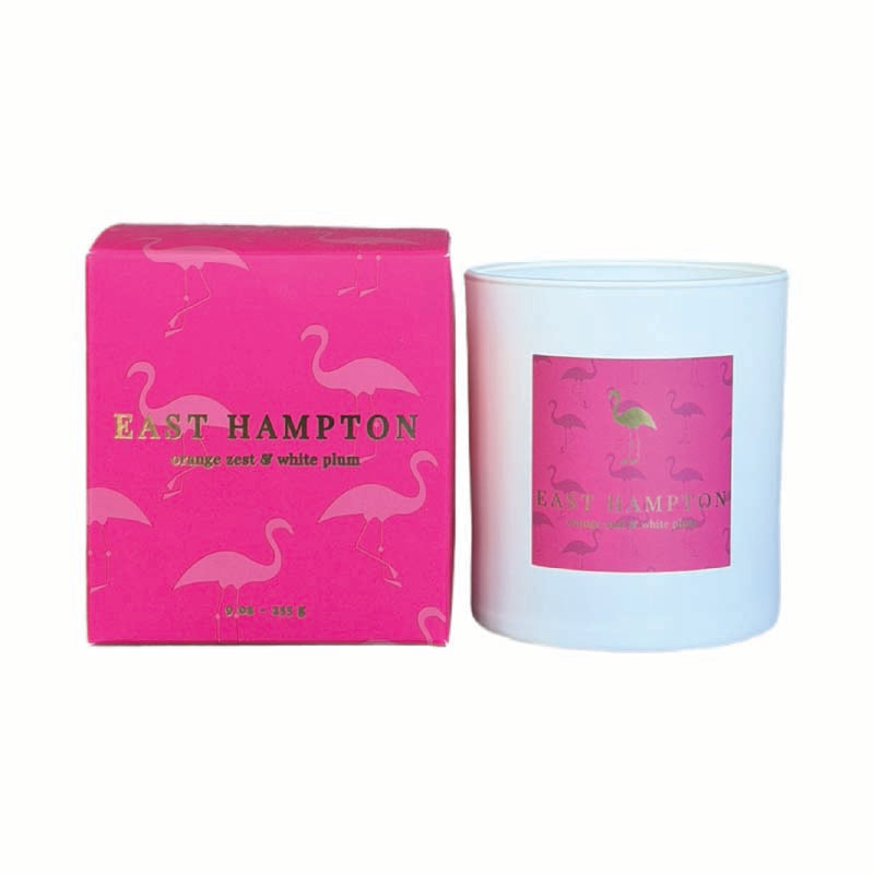 East Hampton - Coastal Living 9 oz candle (orange zest & white plum)