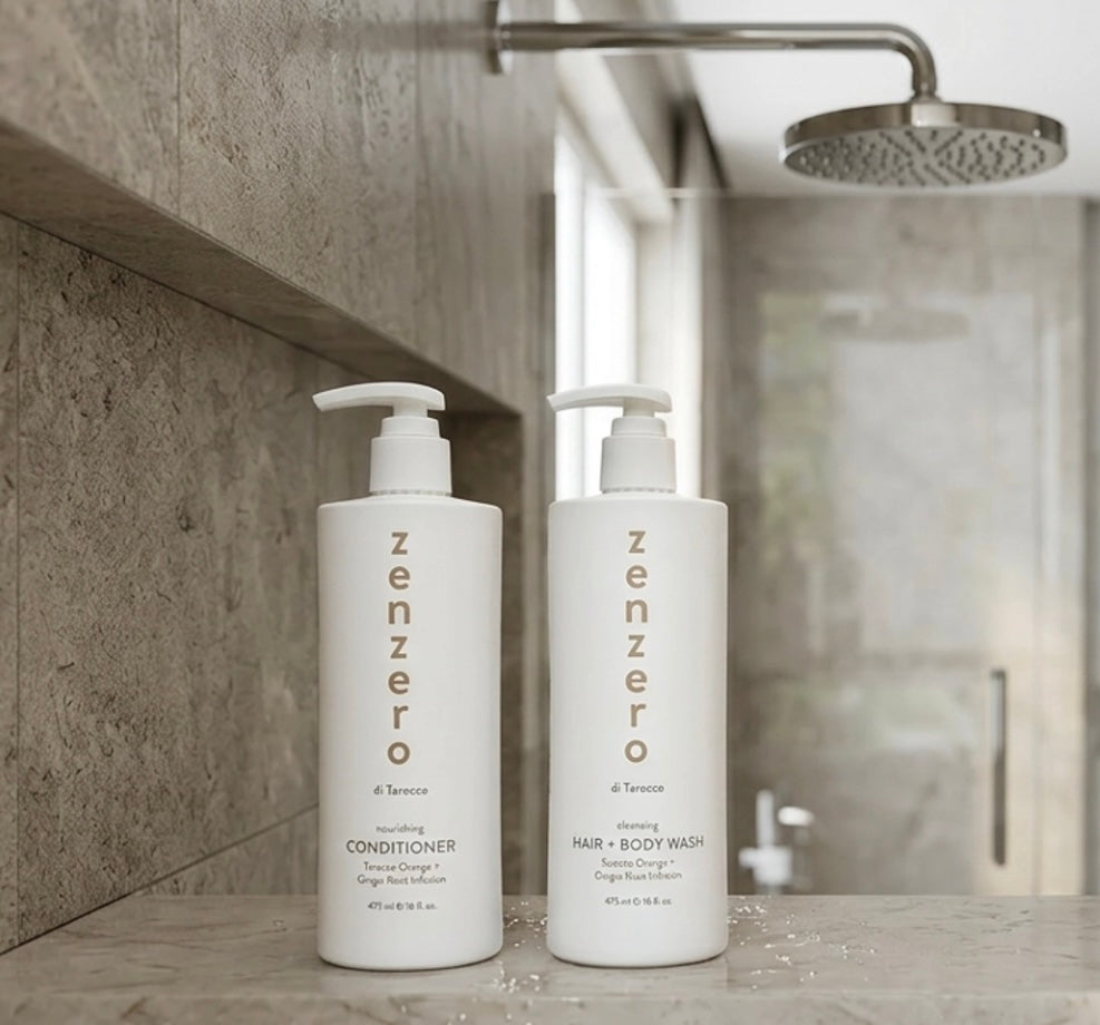 ZENZERO  Hair and Body Wash 475 ml / 16.0 fl. oz. + Conditioner