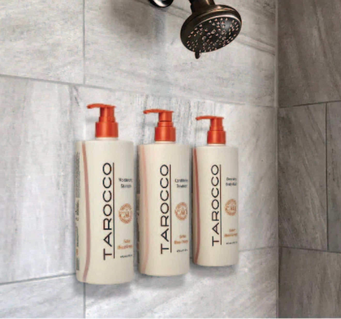 Tarocco 4 Pack - Shampoo, Conditioner, Wash, Lotion  475 ml / 16.0 fl. oz. FLOATING VERSION