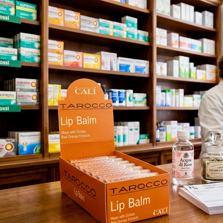 Baronessa Cali's - Tarocco (Sicilian Blood Orange) Lip Balm SPF 15