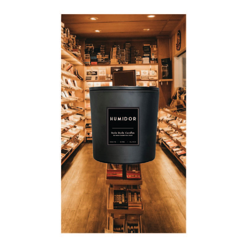 HUMIDOR - Luxury Candle 18 oz - 512 g