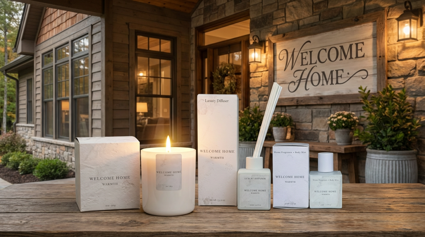 WELCOME HOME - Warmth 9 oz Candle