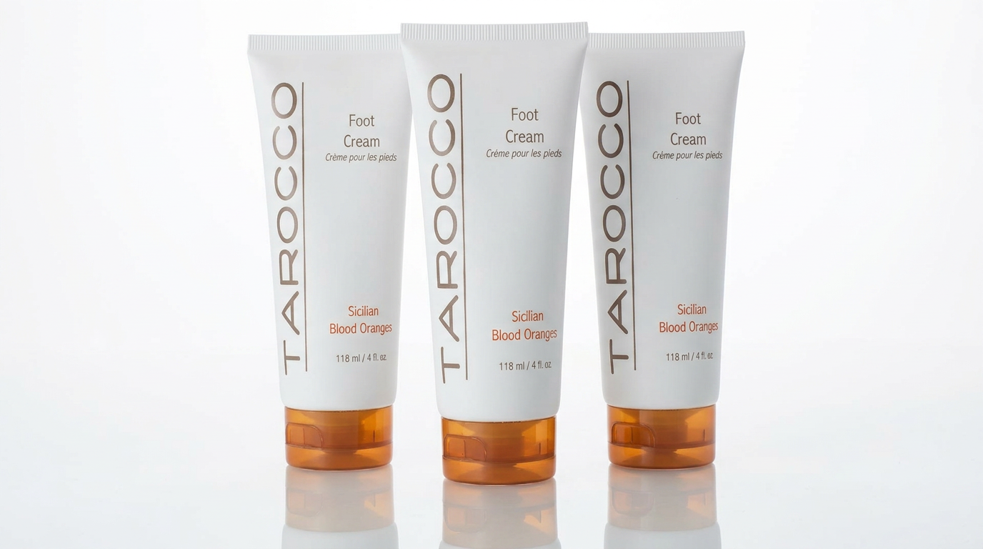 Tarocco Foot Cream 120 ml - 4 fl oz (3 Pack Special)