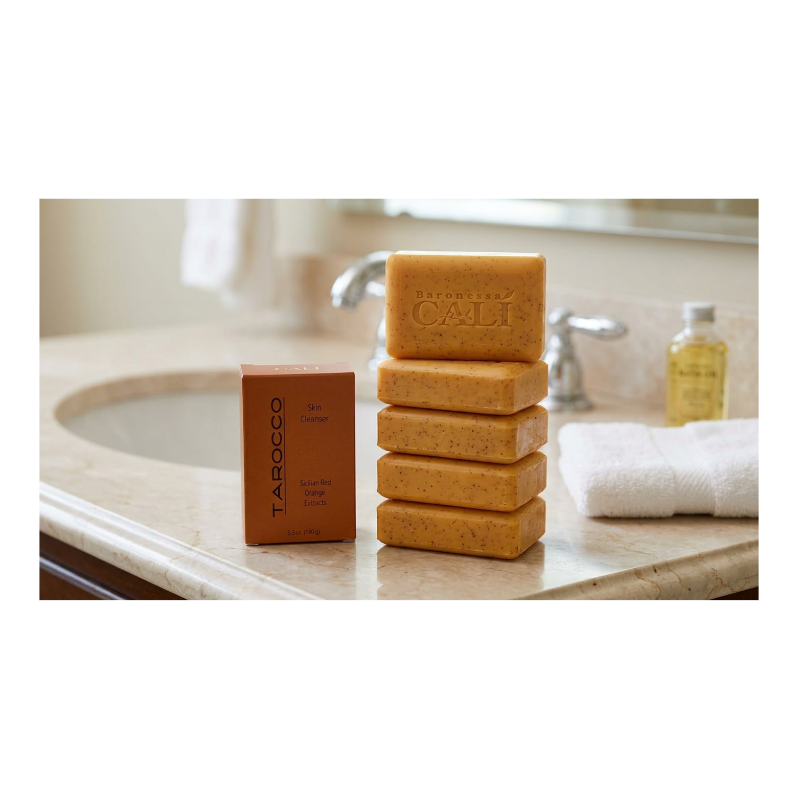Tarocco Skin Cleanser 150 g - 5.3 oz (with exfoliate) - 6 PACK SPECIAL