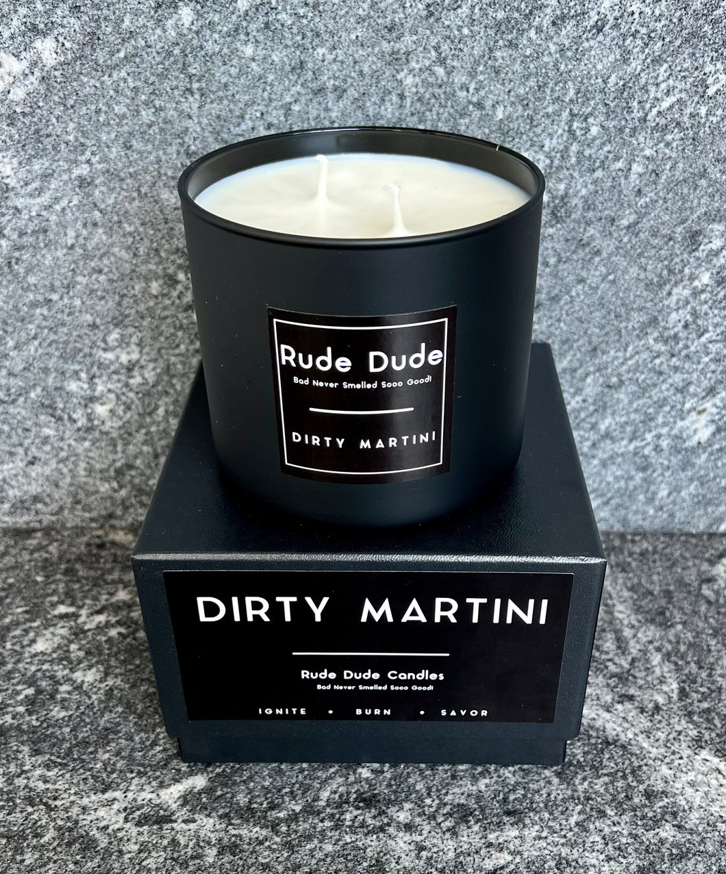 Rude Dude DIRTY MARTINI - Candle 18 oz - 512 g