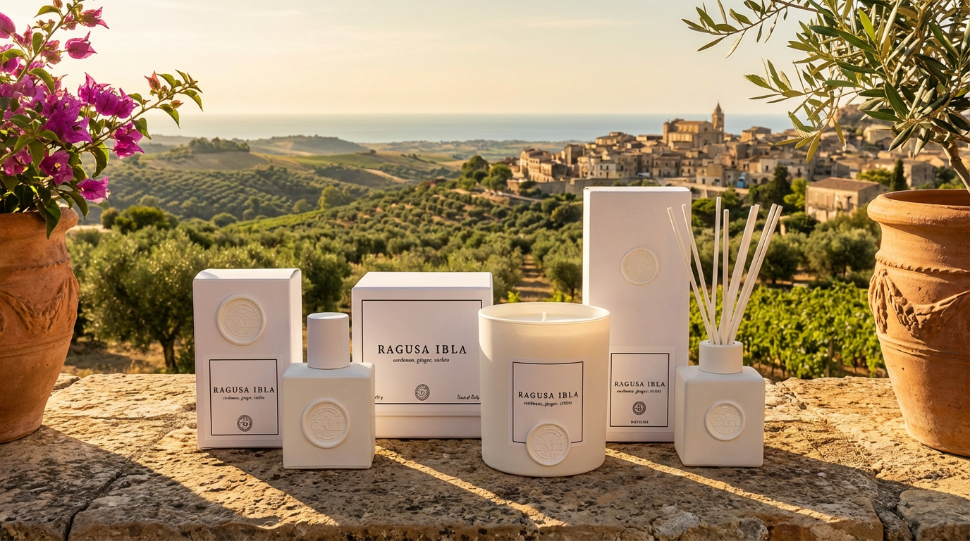 Ragusa Ibla - Diffuser (cardamom, ginger, violets)