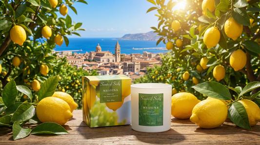 MESSINA - 9 oz Candle (Seasons of Sicily) Signature Spring Scent