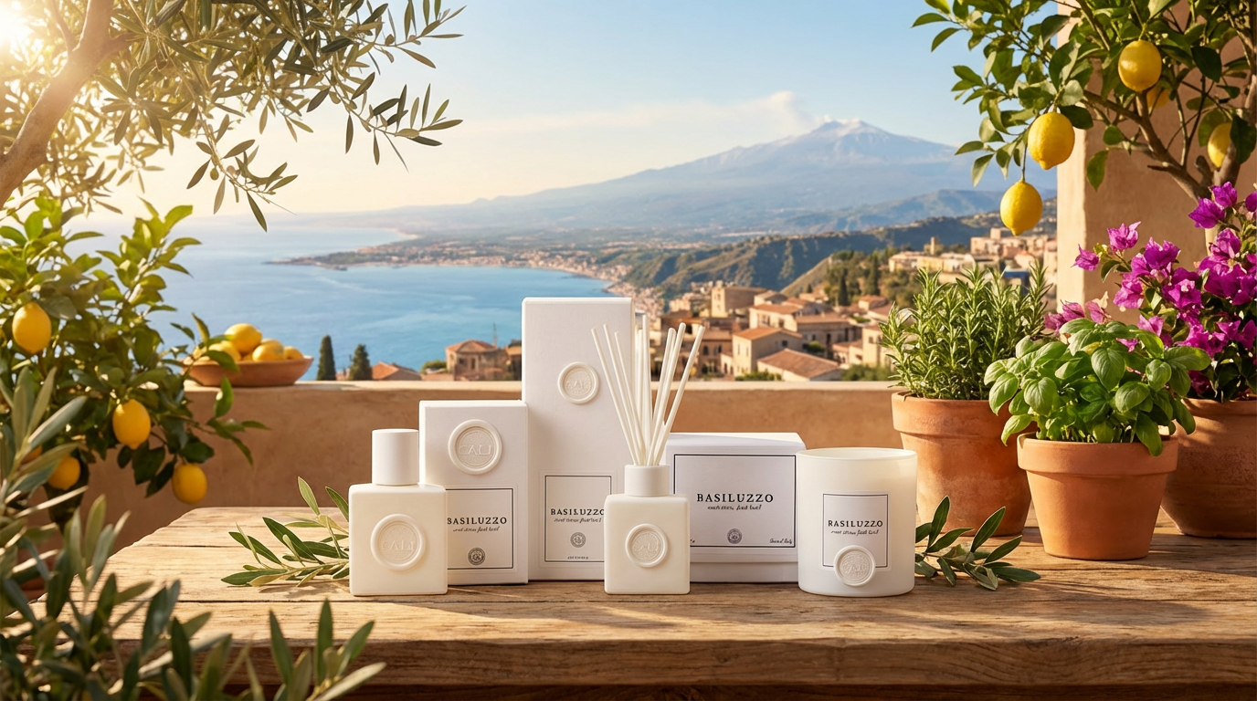 Basiluzzo - 9 oz candle (sweet citrus, fresh basil)