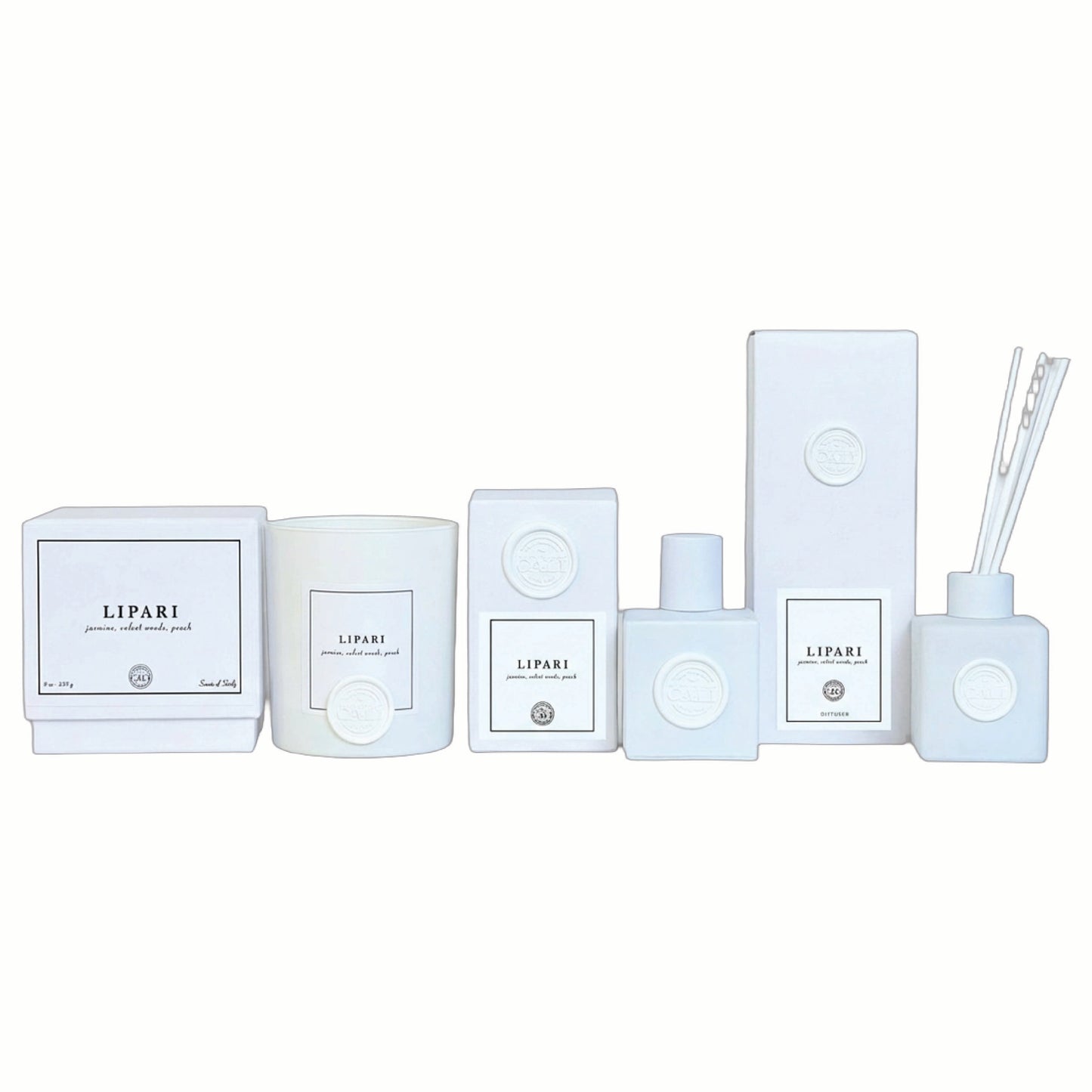 Lipari - Diffuser (jasmine, velvet woods, peach)