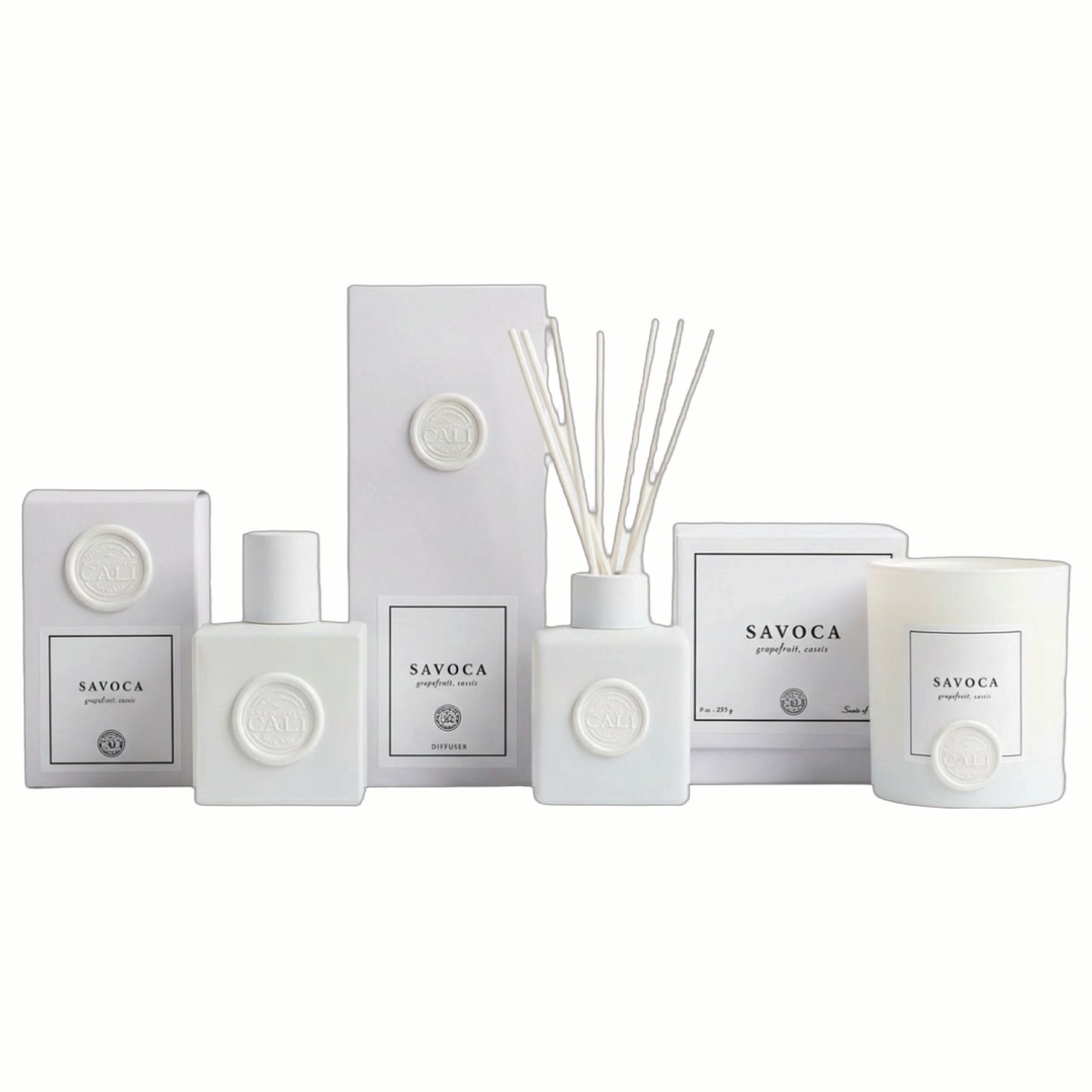 Savoca - 9 oz candle (grapefruit, cassis)