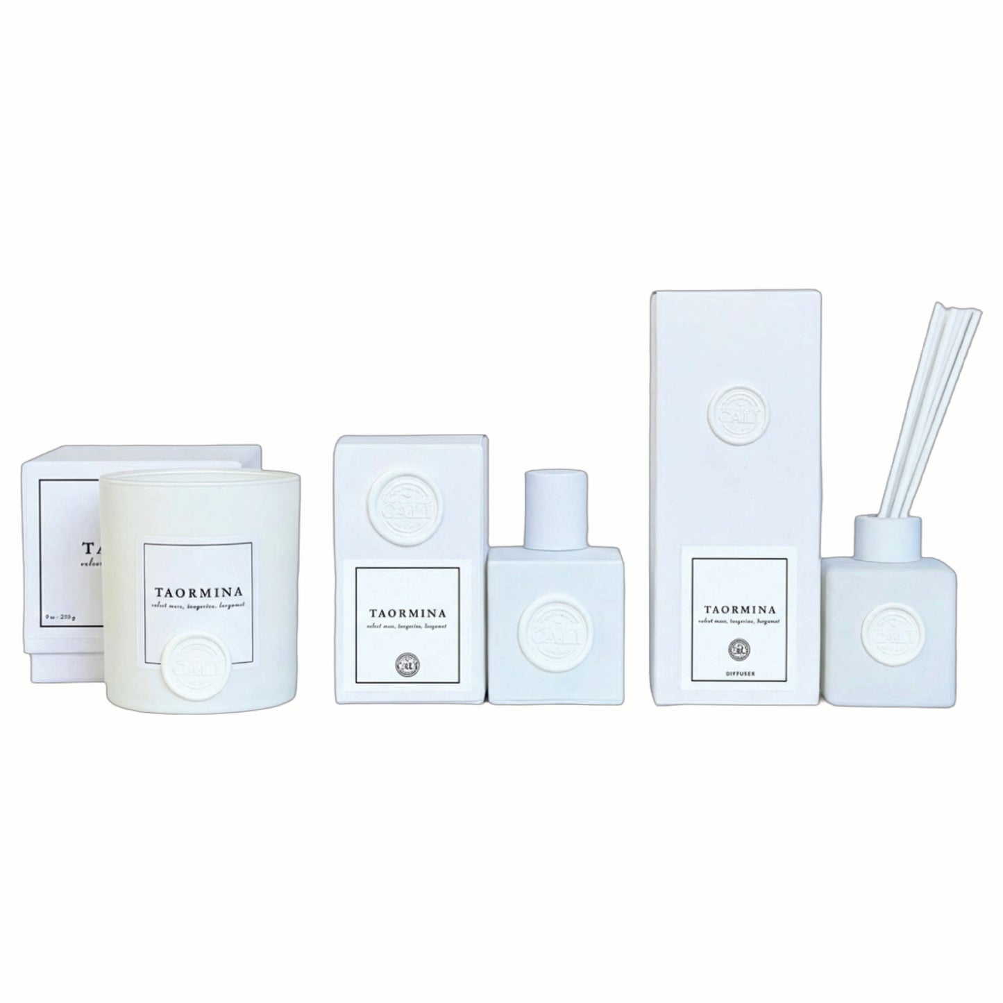 Taromina - Home Fragrance (velvet moss, tangerine, bergamot)