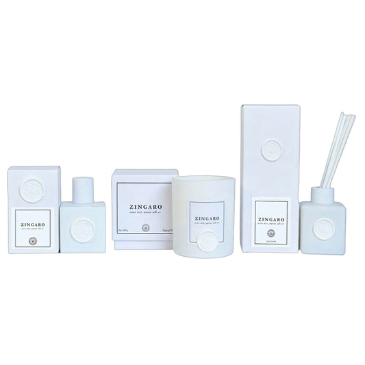 Zingaro - 9 oz candle (ocean mist, marine salt air)