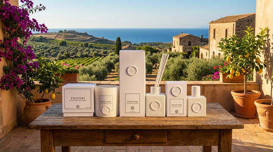 Filicudi - 9 oz candle (rosemary, blonde woods, bergamot)
