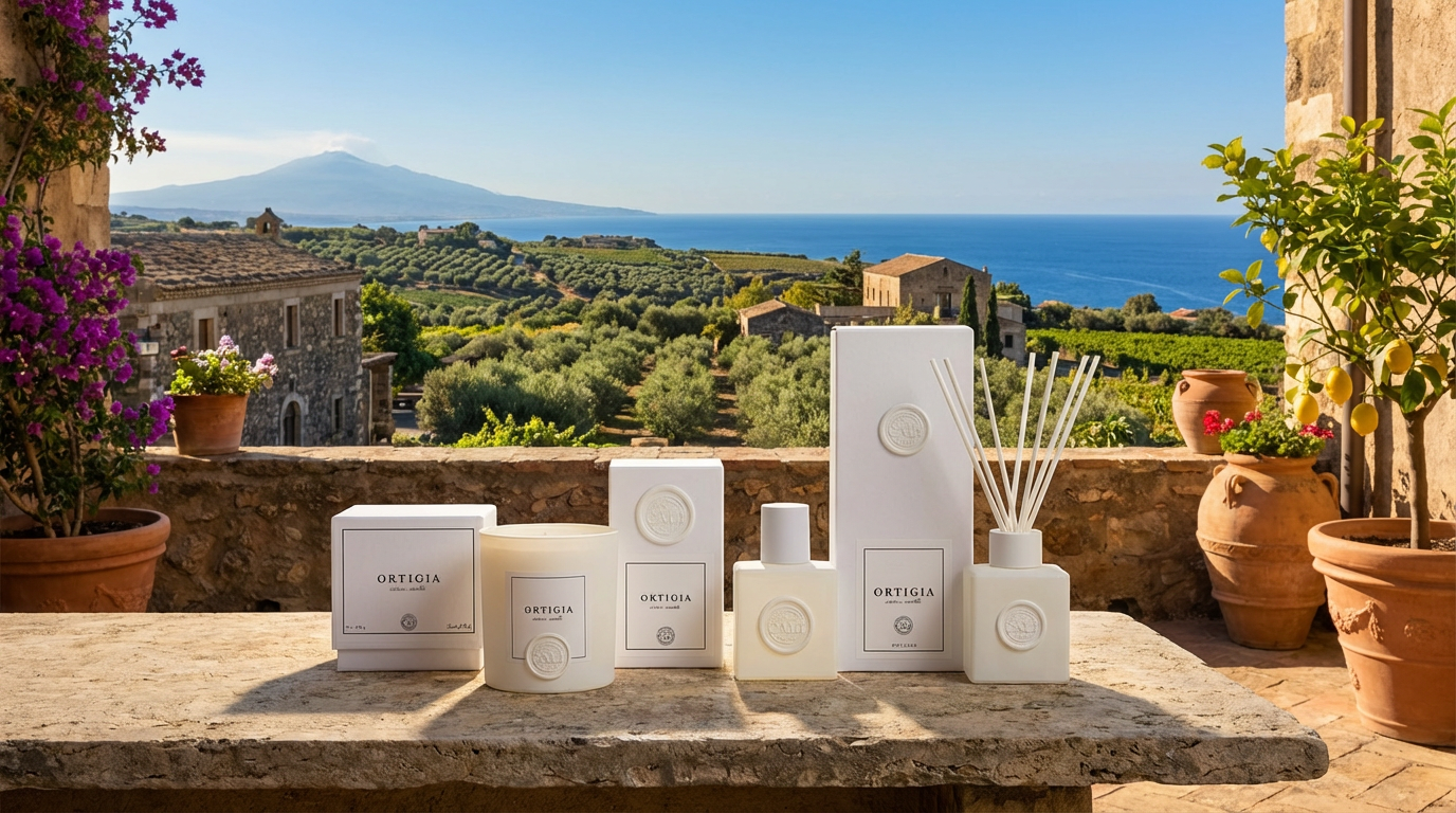 Ortigia - Diffuser  (vetiver, vanille)