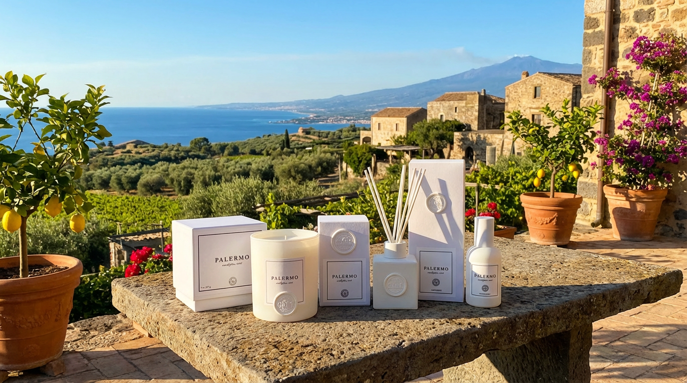 PALERMO - 9 oz candle (eucalyptus, mint)