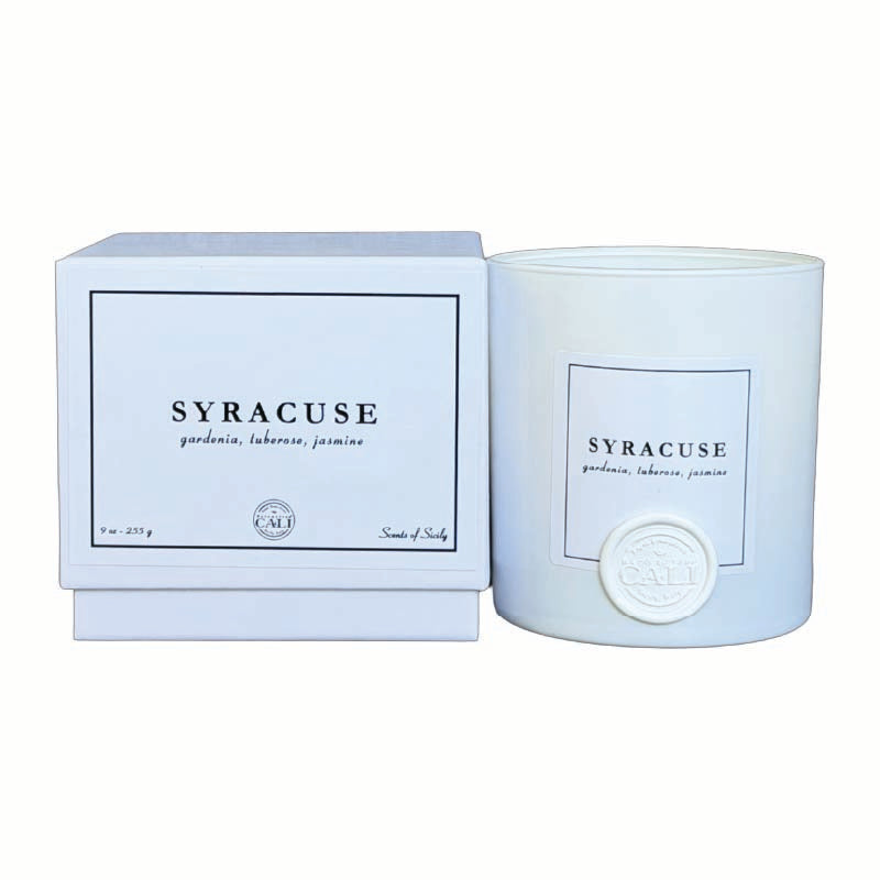 Syracuse - 9 oz candle (gardenia, tuberose, jasmine)