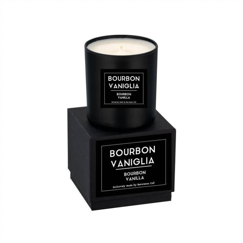Linea Lusso Collection - 9 oz soy candle - Bourbon Vanilla